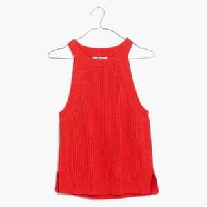 Madewell Women's Valley Sweater Tank Size Small